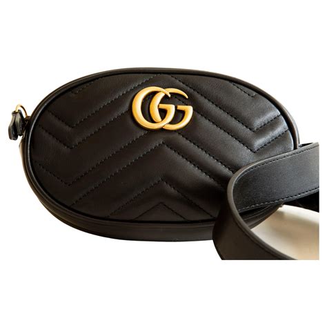 gucci quilted belt bag|Gucci belt bag size chart.